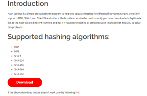 hashtoolbox download page info