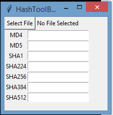 Hashtoolbox is a utlity to calculate hashes