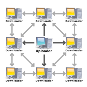 Structure of the BitTorrent_network