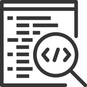 4575051_coding_data_development_magnifier_programming_icon