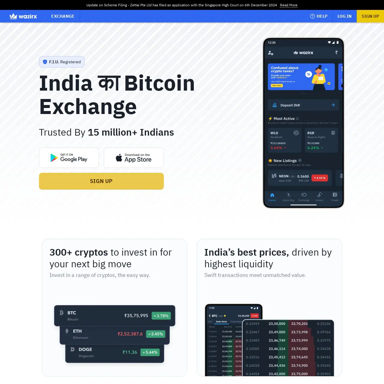 Best Crypto Exchanges in India January 2026 - AGR Technology