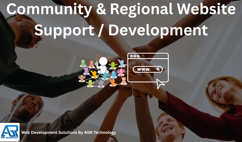 Community & Regional Website Support Development