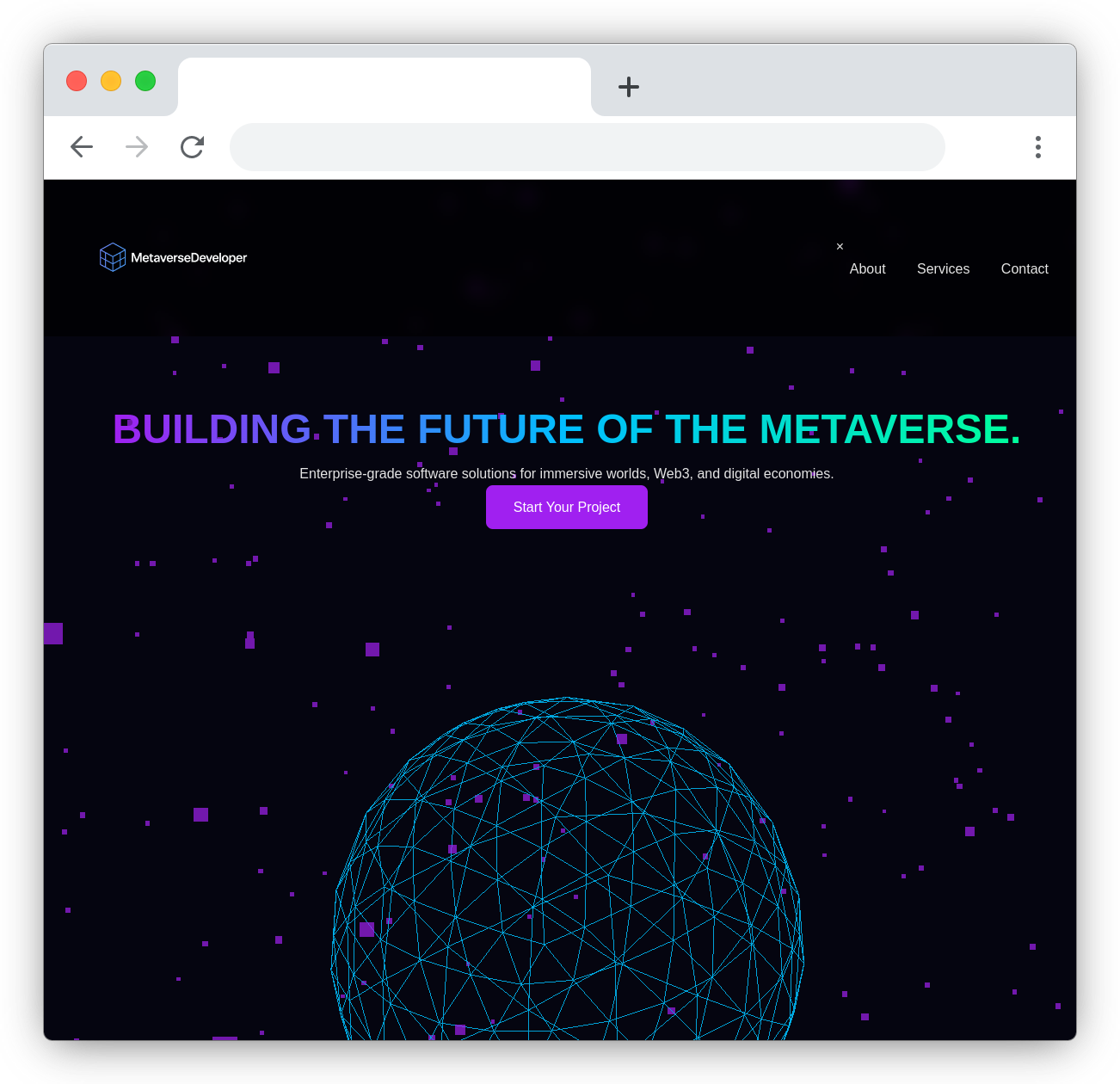 MetaVerseDeveloperWebsite