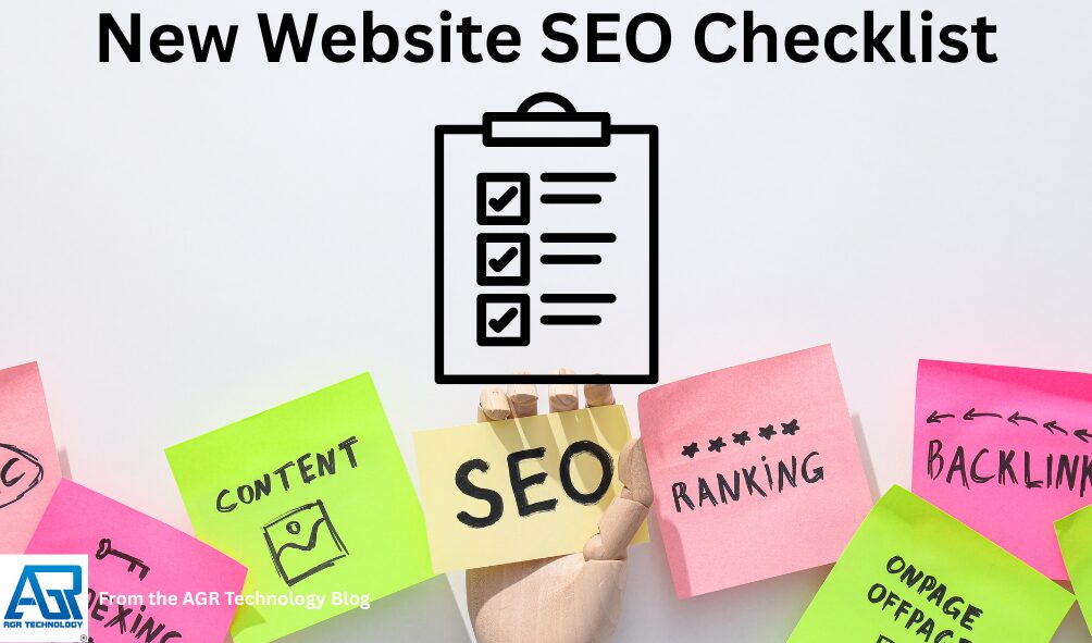 New Website SEO Checklist