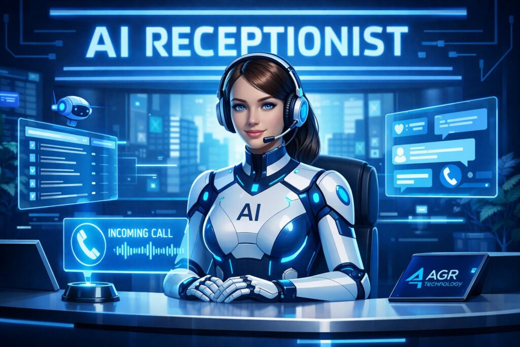 Custom AI Reception Development Services: Transforming The Front Desk Experience 39 What Is An AI Receptionist And How Does It Work?
