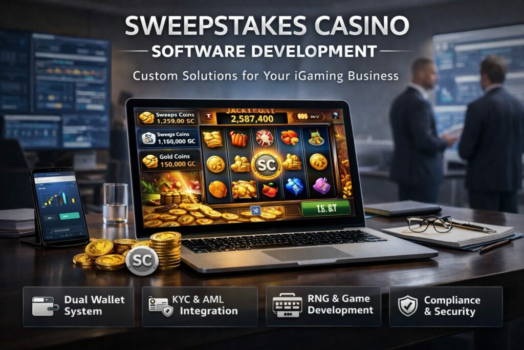 Sweepstakes Casino Software Development Solutions for Modern Businesses 1 Sweepstakes Casino Software Development Solutions for Modern Businesses