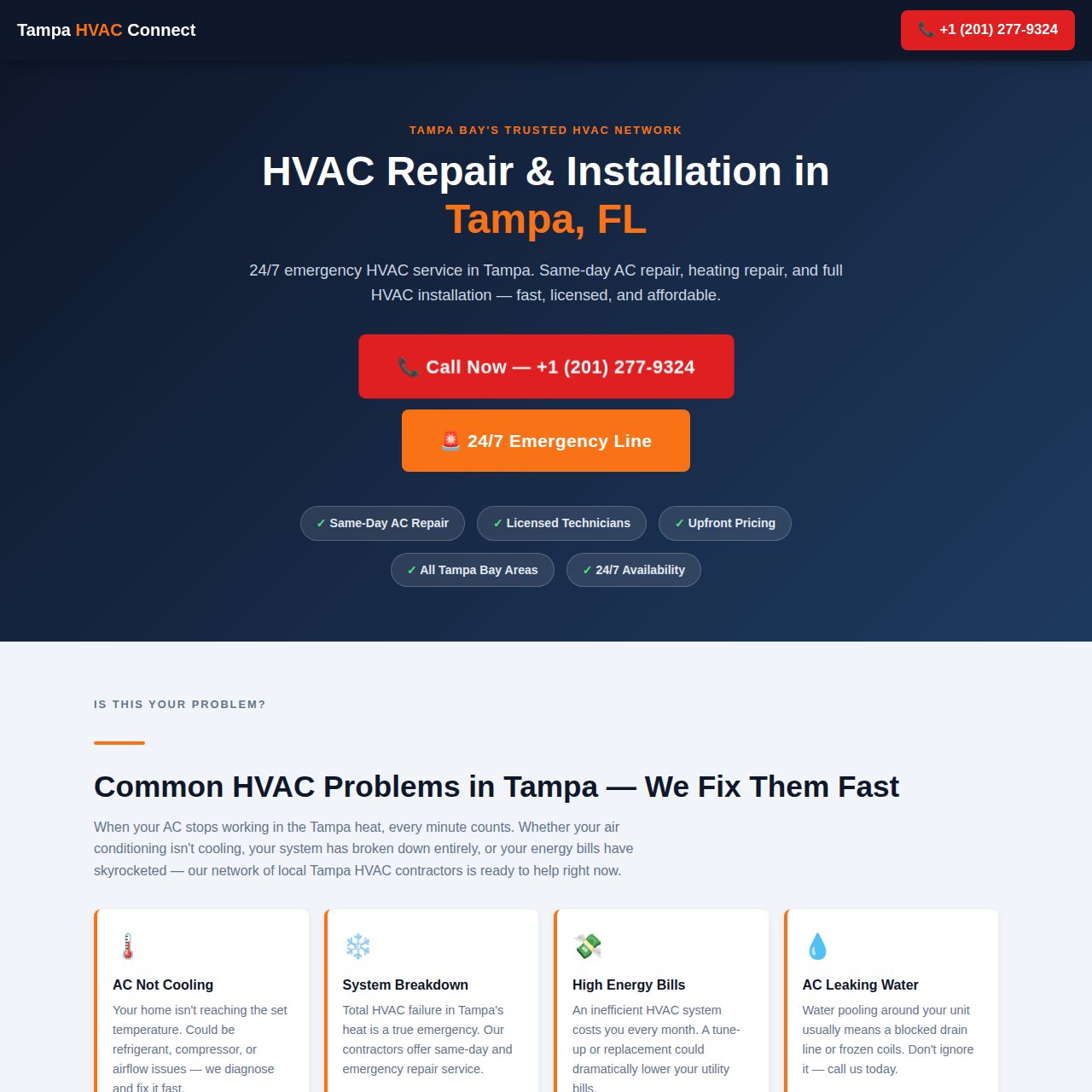 Our Portfolio 63 Tampa HVAC Connect
