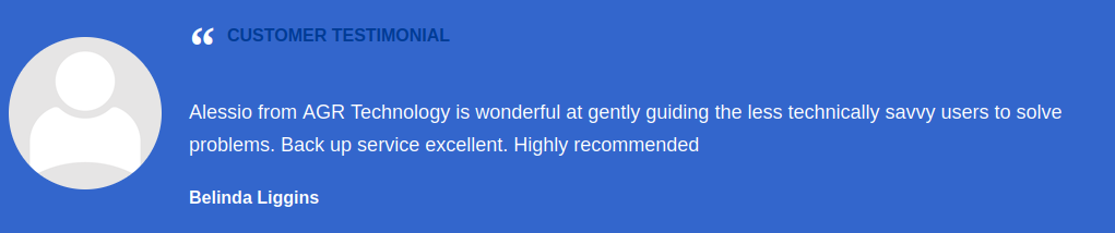 Belinda Liggins IT Support Review