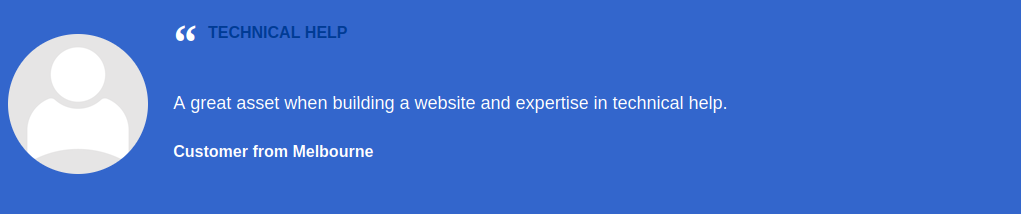 Technical help Website Development Review