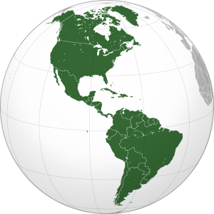 Technology & Digital Solutions for the Americas 50 Americas_orthographic_projection