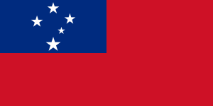 Oceania 23 SamoaFlag